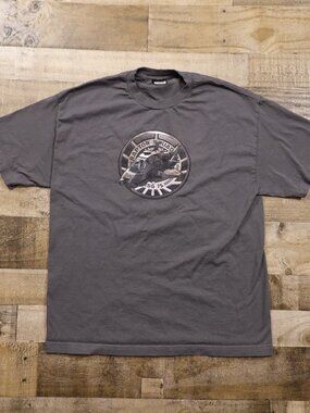 Battlestar Galactica Raptor Squad BSG 75 Graphic T-Shirt Men’s XL Gray Sci-Fi